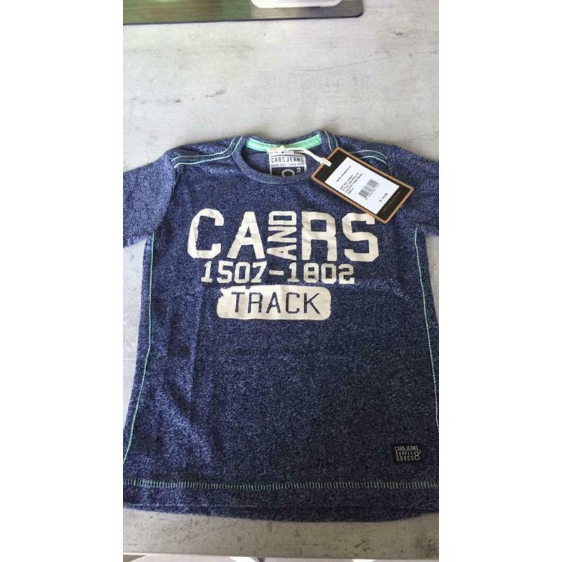 Nieuw T-shirt cars maat 116 met label