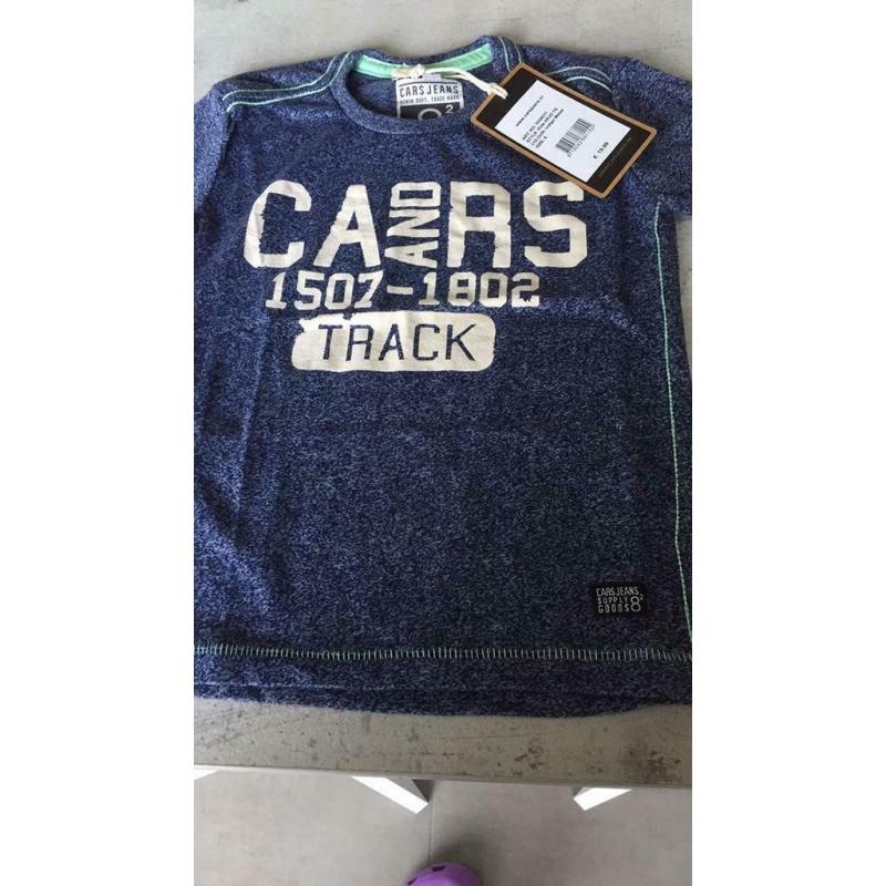 Nieuw T-shirt cars maat 116 met label